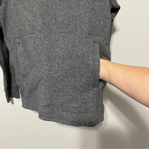 Lululemon Warm For Winter Hoodie Womens Size  6 Pullover Heathered Gray Black - Picture 6 of 9